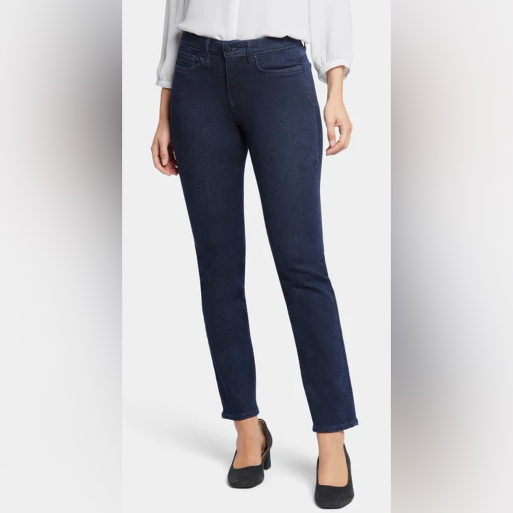 NYDJ Sheri Slim Jeans in Rinse